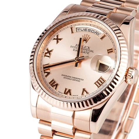 rolex presidential rose gold